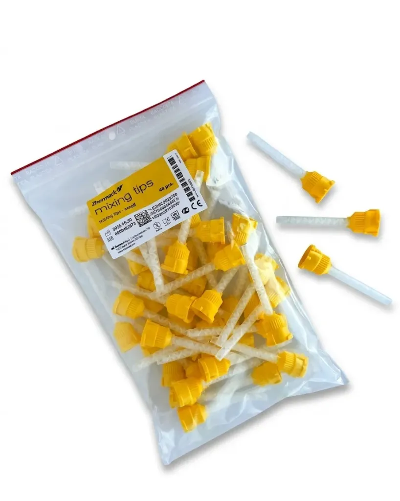 Embouts intra-oraux jaunes (48 pièces)